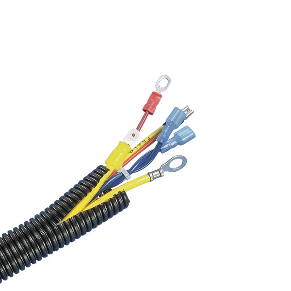 Corr. Loom Tubing Slit, 1" (25.4mm) X 12